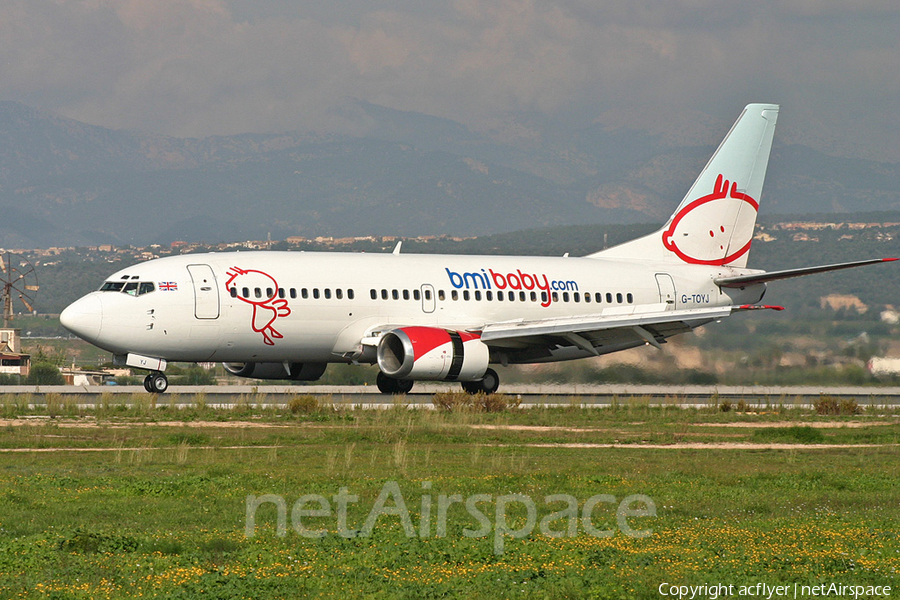 bmibaby Boeing 737-36M (G-TOYJ) | Photo 161094