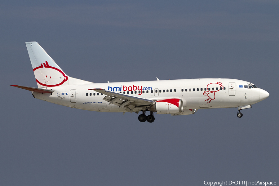 bmibaby Boeing 737-33R (G-TOYK) | Photo 288994