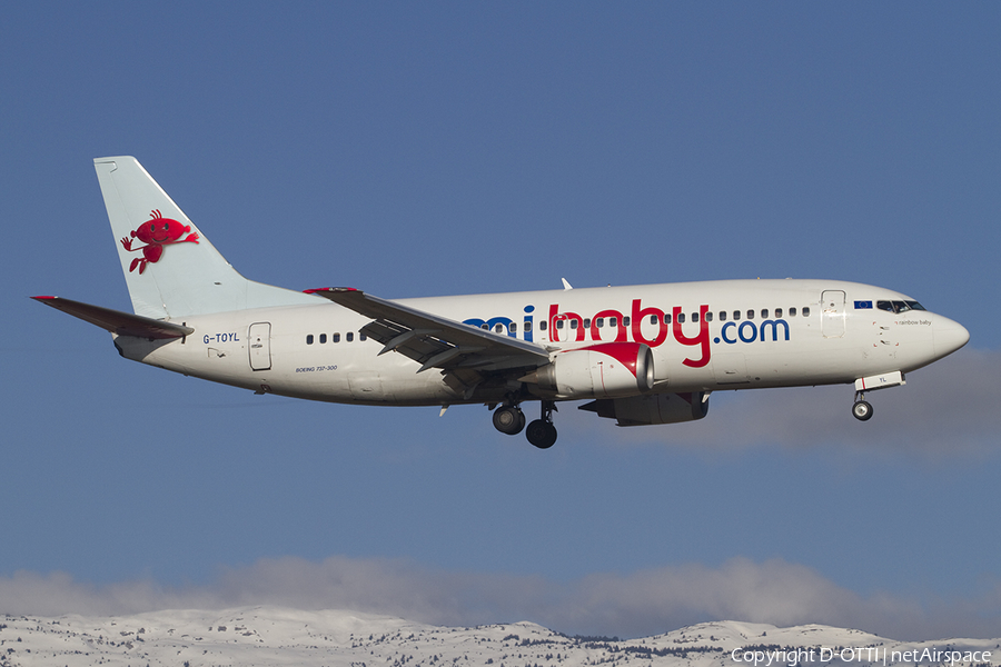 bmibaby Boeing 737-36N (G-TOYL) | Photo 376743