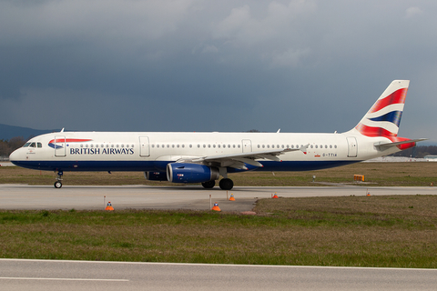 British Airways Airbus A321-231 (G-TTIA) at  Geneva - International, Switzerland