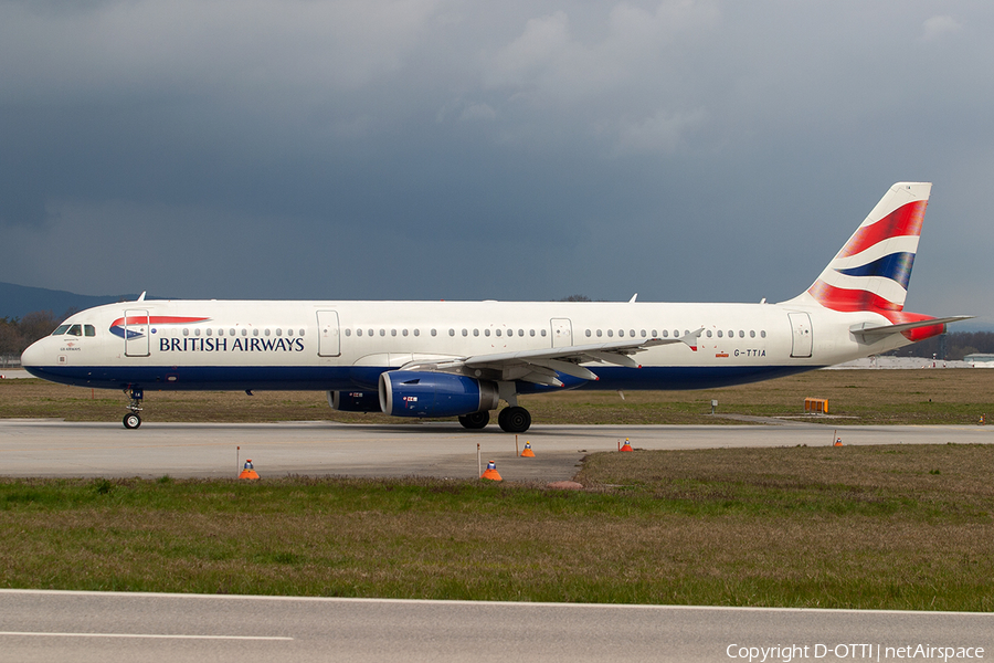 British Airways Airbus A321-231 (G-TTIA) | Photo 292439