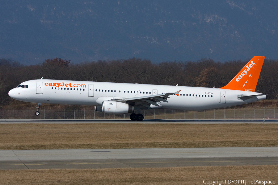 easyJet Airbus A321-231 (G-TTID) | Photo 272191