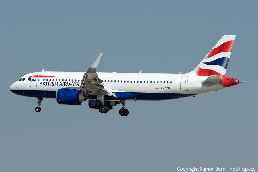 British Airways Airbus A320-251N (G-TTNA) | Photo 254811