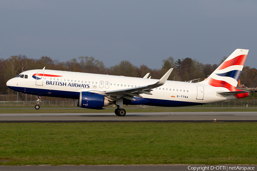 British Airways Airbus A320-251N (G-TTNA) | Photo 309722