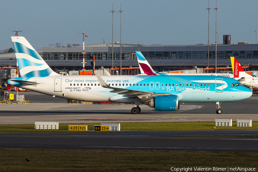 British Airways Airbus A320-251N (G-TTNA) | Photo 604270