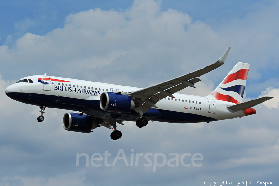 British Airways Airbus A320-251N (G-TTNA) | Photo 255445