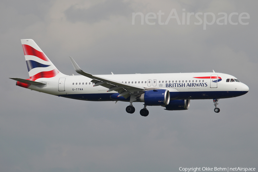 British Airways Airbus A320-251N (G-TTNA) | Photo 335351