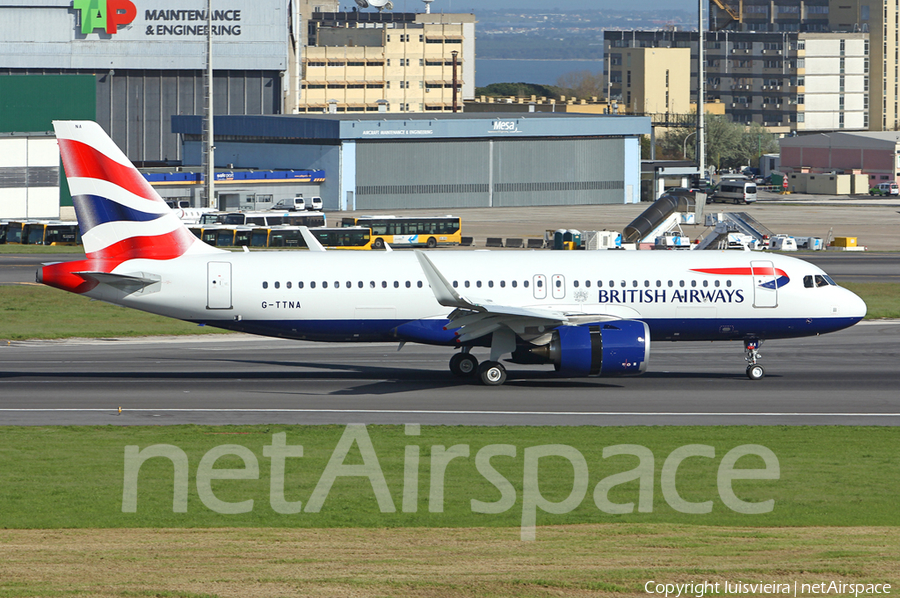 British Airways Airbus A320-251N (G-TTNA) | Photo 239479