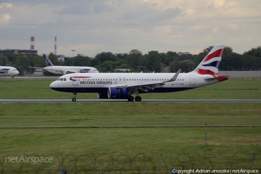 British Airways Airbus A320-251N (G-TTNA) | Photo 427335