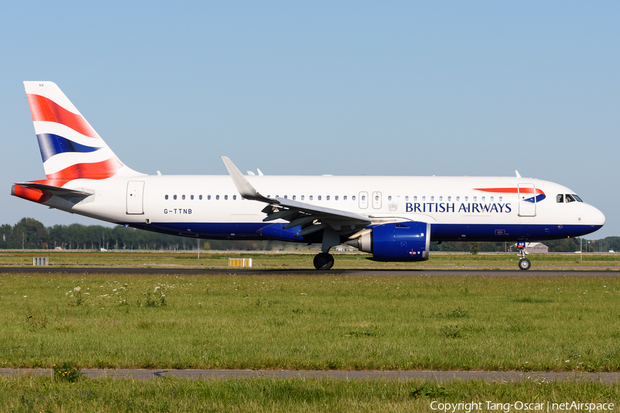 British Airways Airbus A320-251N (G-TTNB) | Photo 451155