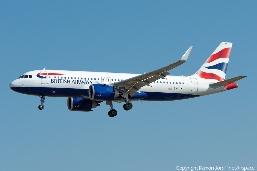 British Airways Airbus A320-251N (G-TTNB) | Photo 261549