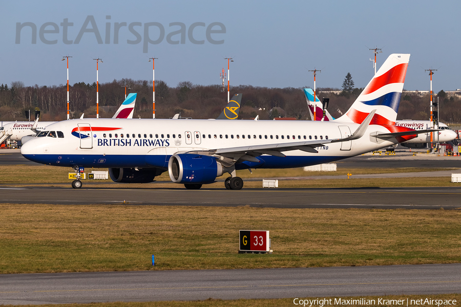British Airways Airbus A320-251N (G-TTNB) | Photo 521106