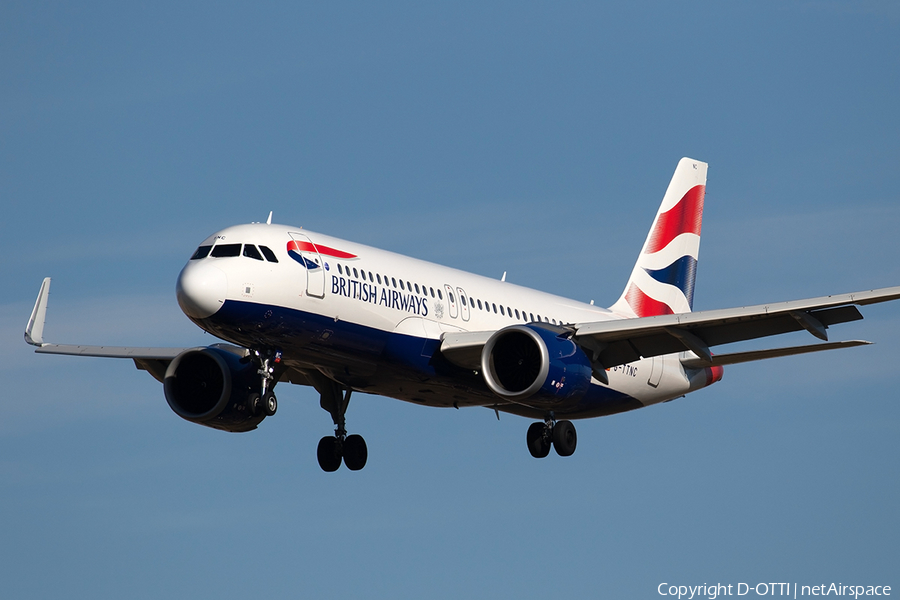 British Airways Airbus A320-251N (G-TTNC) | Photo 292199