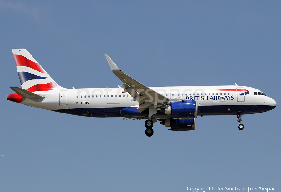 British Airways Airbus A320-251N (G-TTNC) | Photo 250909