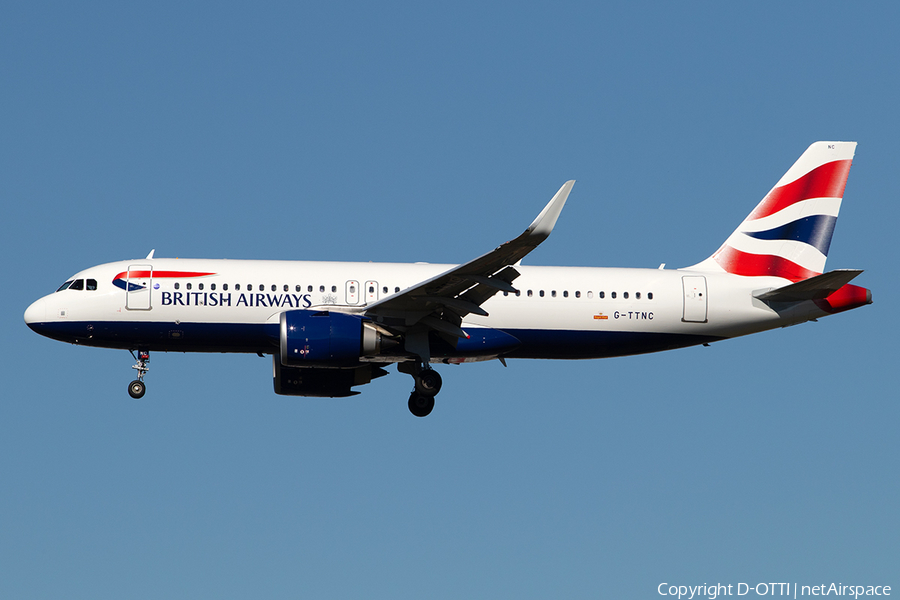 British Airways Airbus A320-251N (G-TTNC) | Photo 266927
