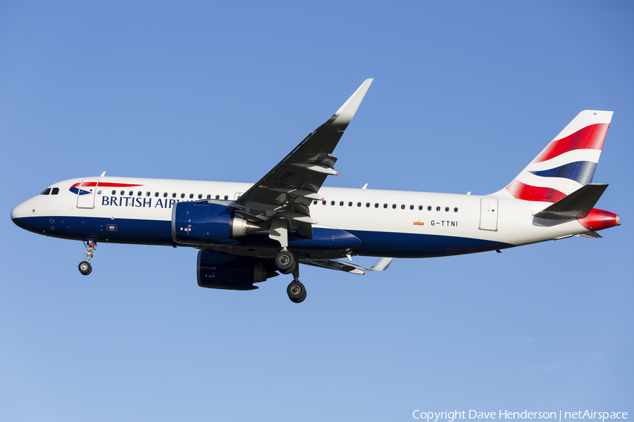 British Airways Airbus A320-251N (G-TTNC) | Photo 369058