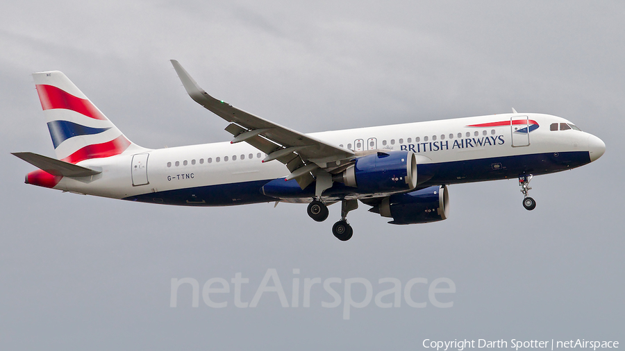 British Airways Airbus A320-251N (G-TTNC) | Photo 374785