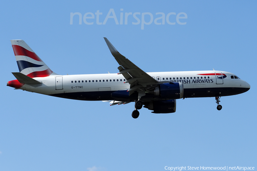 British Airways Airbus A320-251N (G-TTNC) | Photo 586125