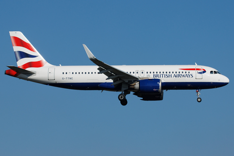 British Airways Airbus A320-251N (G-TTNC) at  London - Heathrow, United Kingdom