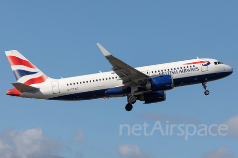 British Airways Airbus A320-251N (G-TTNC) at  Tenerife Sur - Reina Sofia, Spain