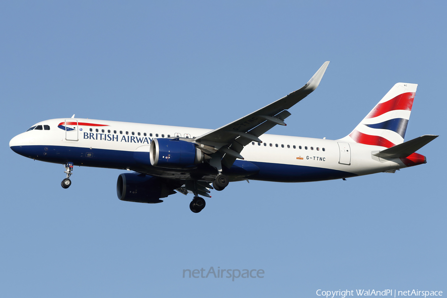 British Airways Airbus A320-251N (G-TTNC) | Photo 568028