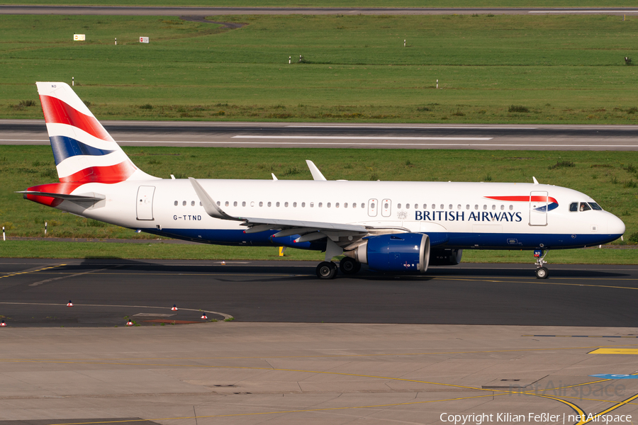 British Airways Airbus A320-251N (G-TTND) | Photo 592335