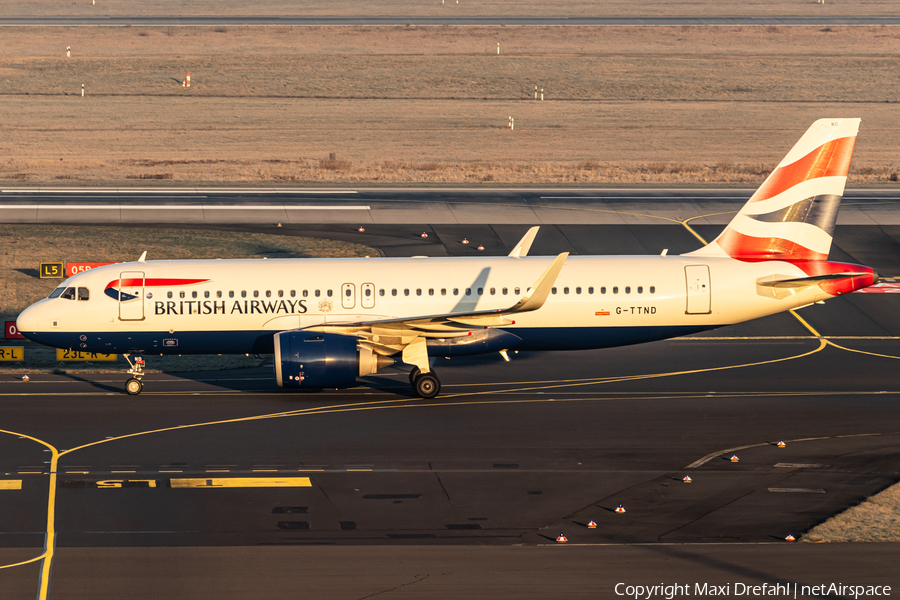 British Airways Airbus A320-251N (G-TTND) | Photo 606159
