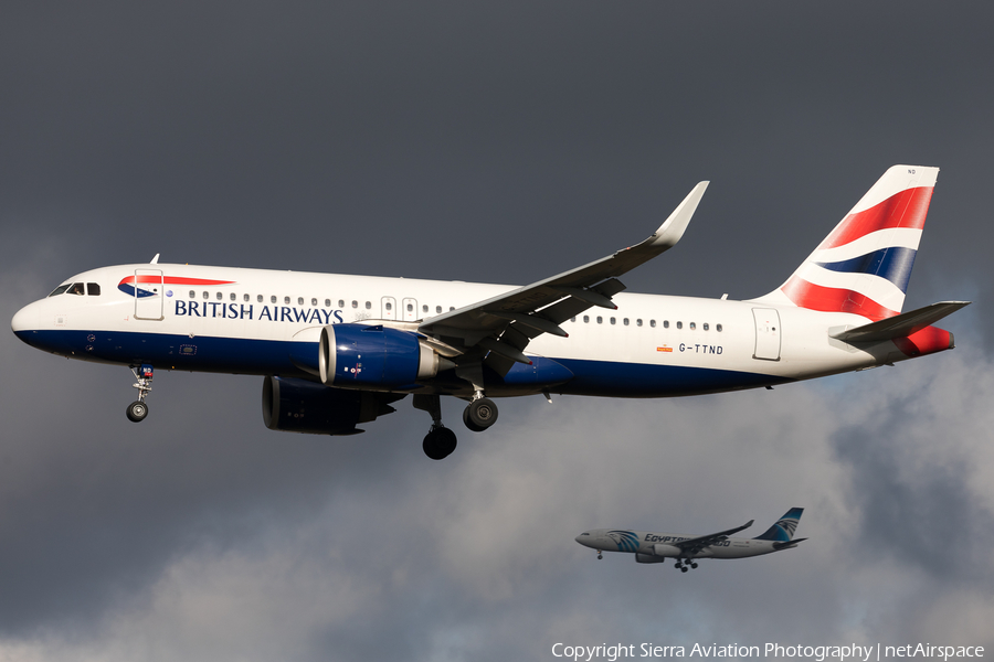 British Airways Airbus A320-251N (G-TTND) | Photo 502481