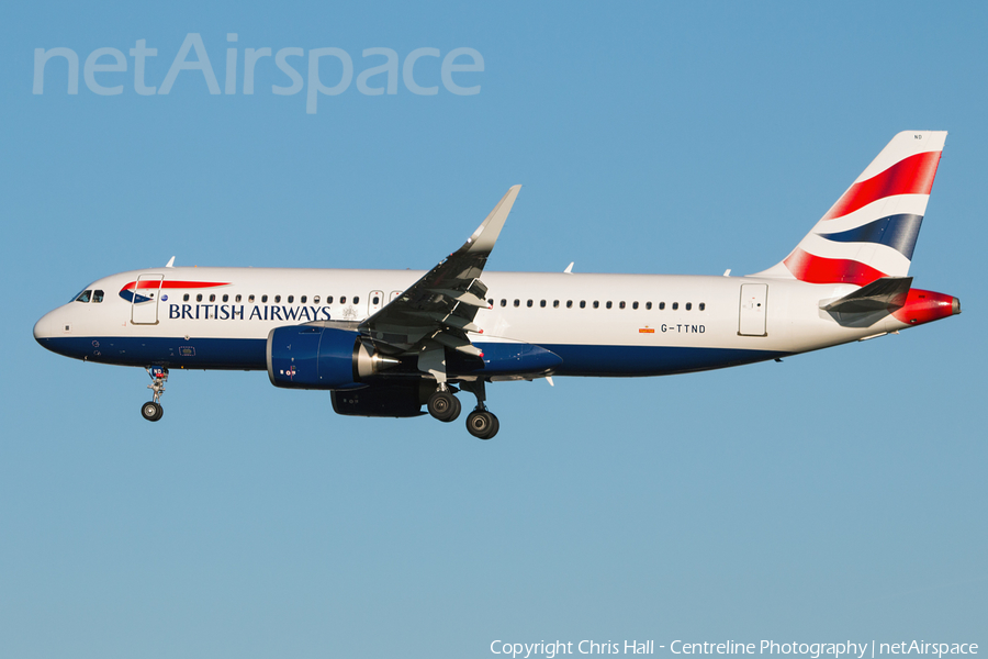 British Airways Airbus A320-251N (G-TTND) | Photo 292229