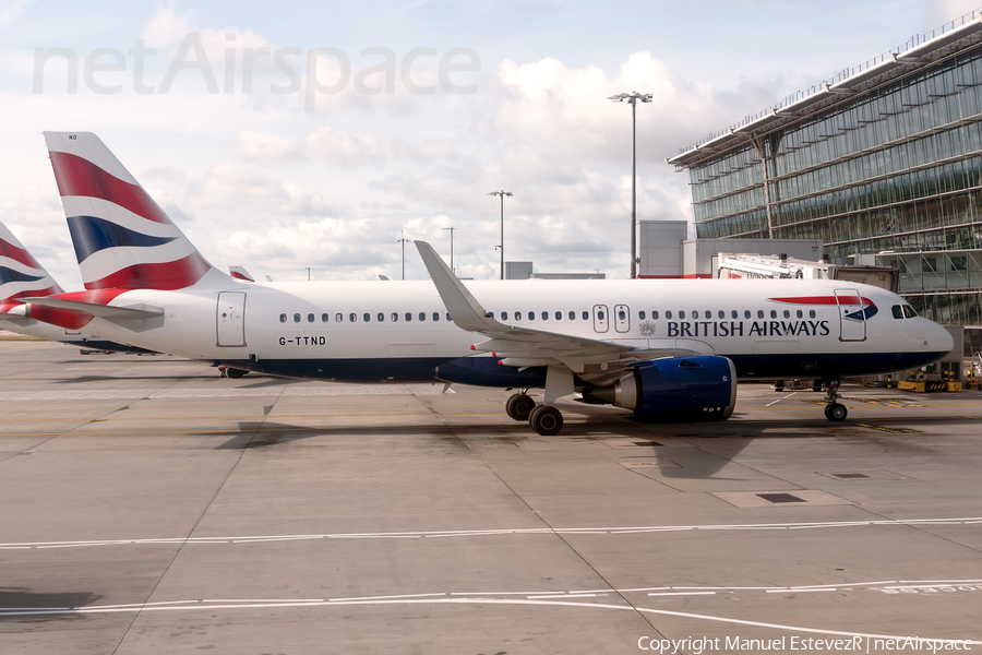 British Airways Airbus A320-251N (G-TTND) | Photo 444660