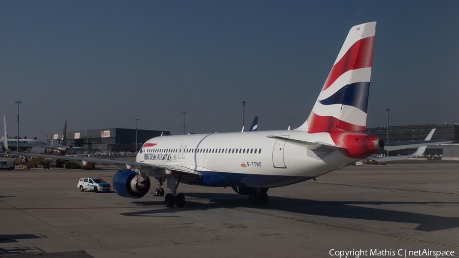 British Airways Airbus A320-251N (G-TTND) | Photo 523234