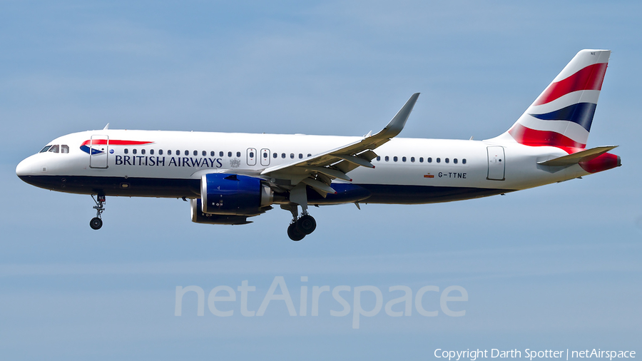 British Airways Airbus A320-251N (G-TTNE) | Photo 374787