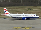 British Airways Airbus A320-251N (G-TTNE) at  Cologne/Bonn, Germany