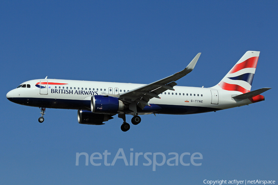 British Airways Airbus A320-251N (G-TTNE) | Photo 309142