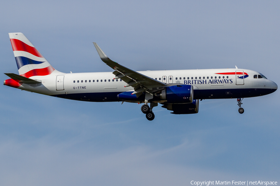 British Airways Airbus A320-251N (G-TTNE) | Photo 346481