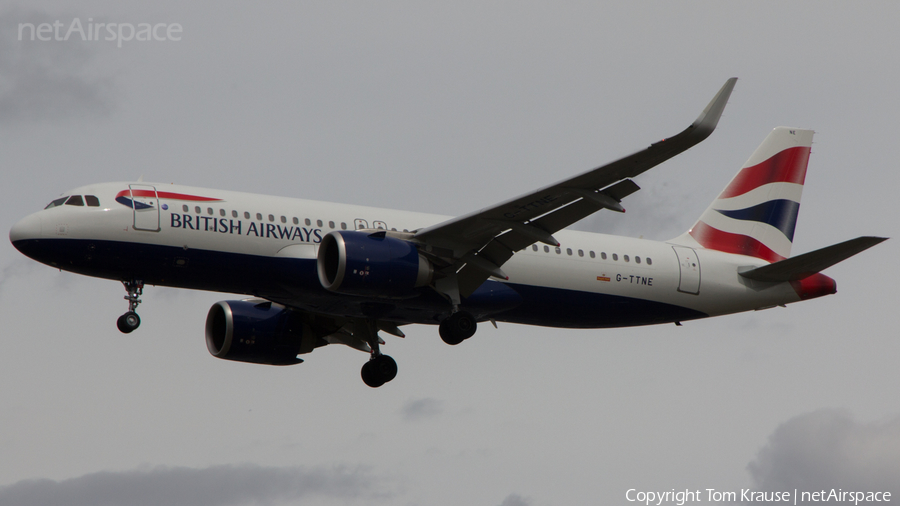 British Airways Airbus A320-251N (G-TTNE) | Photo 361044