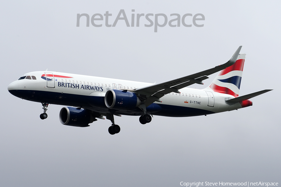 British Airways Airbus A320-251N (G-TTNE) | Photo 533717