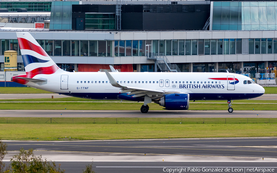 British Airways Airbus A320-251N (G-TTNF) | Photo 348490