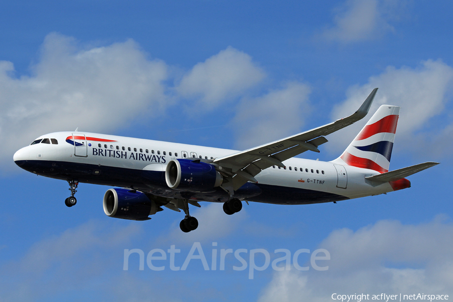 British Airways Airbus A320-251N (G-TTNF) | Photo 345871