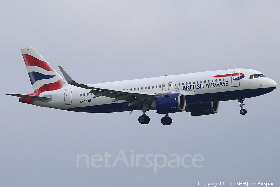 British Airways Airbus A320-251N (G-TTNF) | Photo 447266