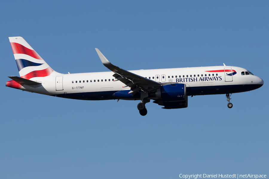 British Airways Airbus A320-251N (G-TTNF) | Photo 508556
