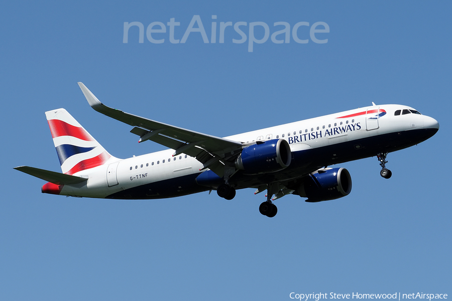 British Airways Airbus A320-251N (G-TTNF) | Photo 575330