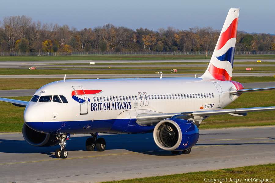 British Airways Airbus A320-251N (G-TTNF) | Photo 537076