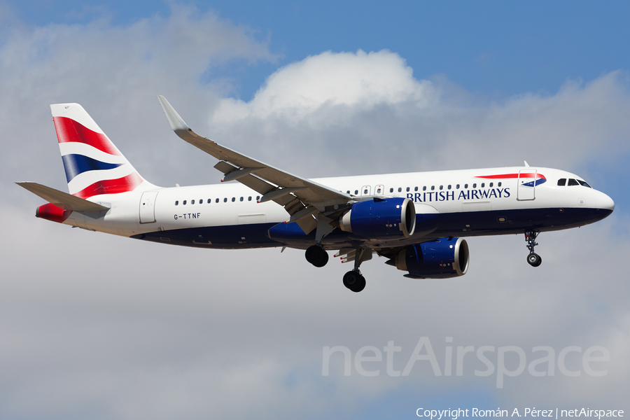 British Airways Airbus A320-251N (G-TTNF) | Photo 503723