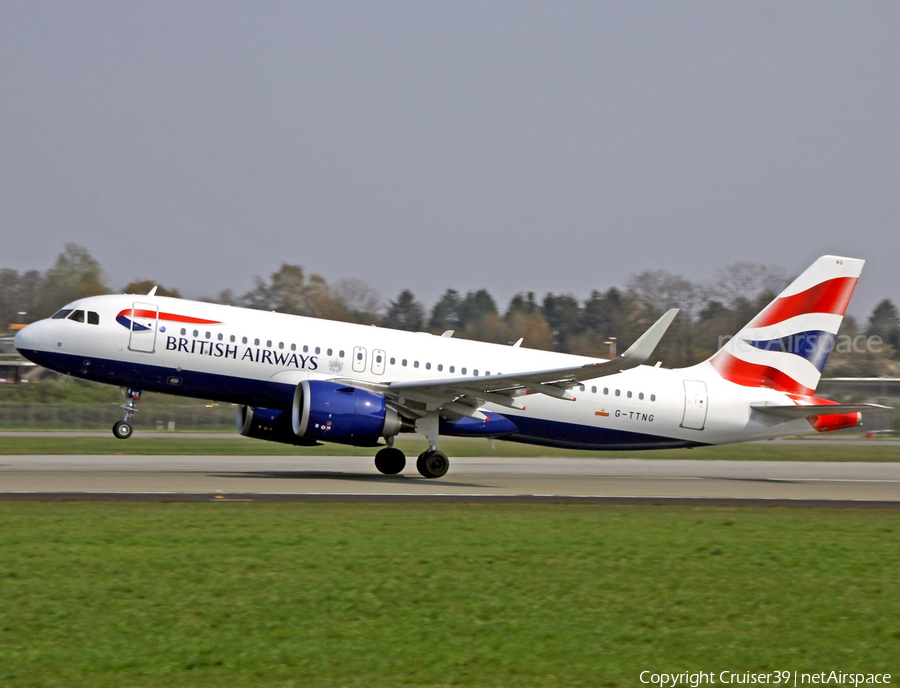 British Airways Airbus A320-251N (G-TTNG) | Photo 353936