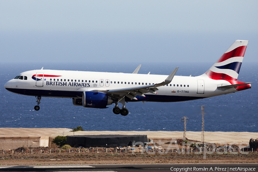 British Airways Airbus A320-251N (G-TTNG) | Photo 468983
