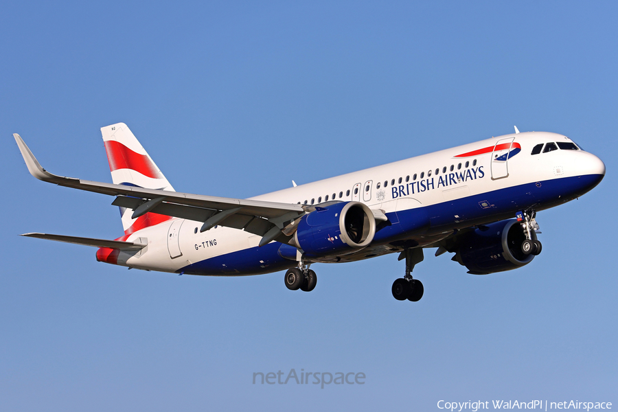British Airways Airbus A320-251N (G-TTNG) | Photo 480495