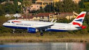 British Airways Airbus A320-251N (G-TTNH) at  Corfu - International, Greece