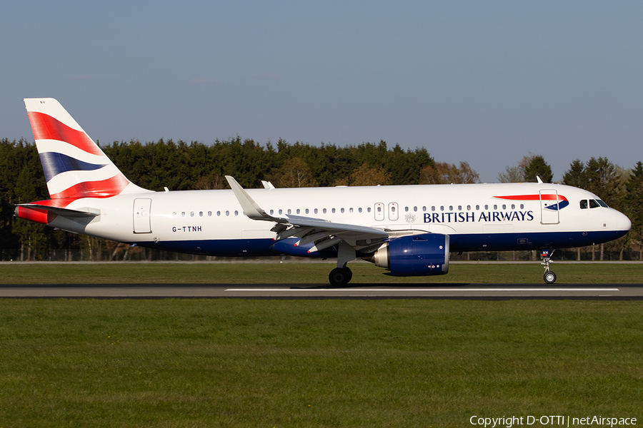 British Airways Airbus A320-251N (G-TTNH) | Photo 313131
