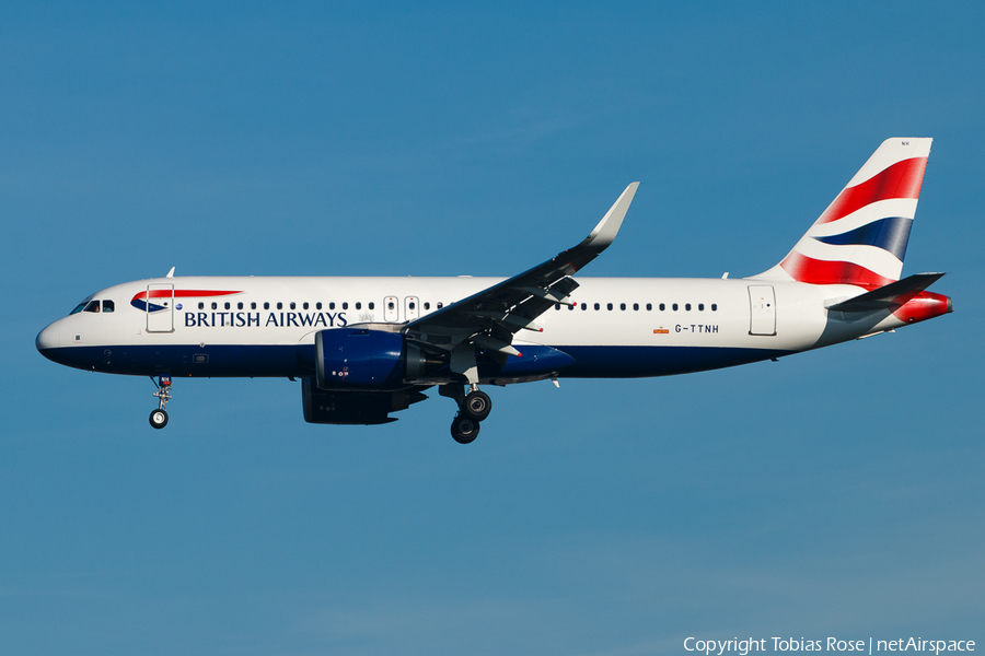 British Airways Airbus A320-251N (G-TTNH) | Photo 300809